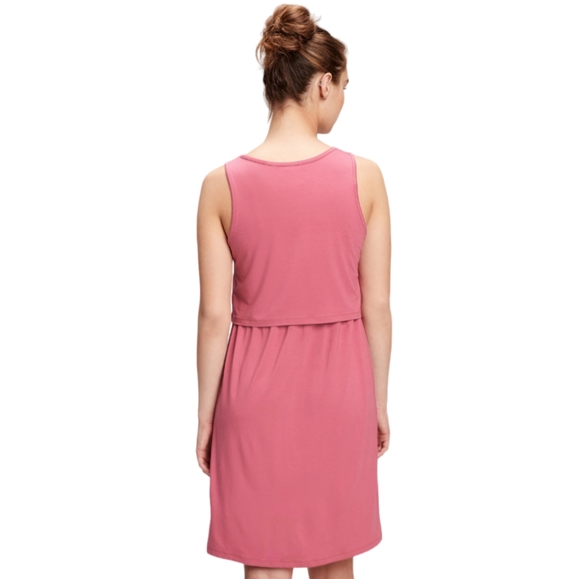 GAP Maternity | Overlay Nursing Dress | Medium - Picture 4 of 8